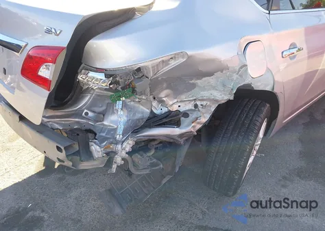 2015 Nissan Sentra Fe+ S/S/Sl/Sr/Sv from USA, damaged, VIN 3N1AB7AP8FY252762